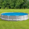 Intex Solfångaröverdrag För Pool I Polyeten 348 Cm unisex, Blue, One Size