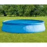 Intex Solsäkerhetsöverdrag För Pool I Polyeten 538 Cm unisex, Black, One Size
