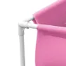Intex Stål Ovanmarkspool Med Fyrkantig Ram 122x122x30 Cm unisex, Pink, 342L