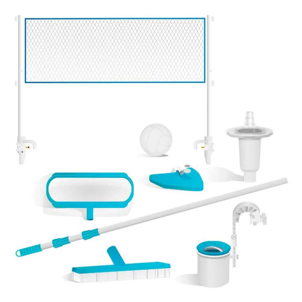 Intex Stål Ultra Xtr Rektangulär Rampool Med Klorinator 732x366x132 Cm Refurbished unisex, Grey / blue, 31805L