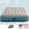 Intex Standard Pillow Rest Midrise Luftmadrass, Grey, 152 x 203 x 30cm