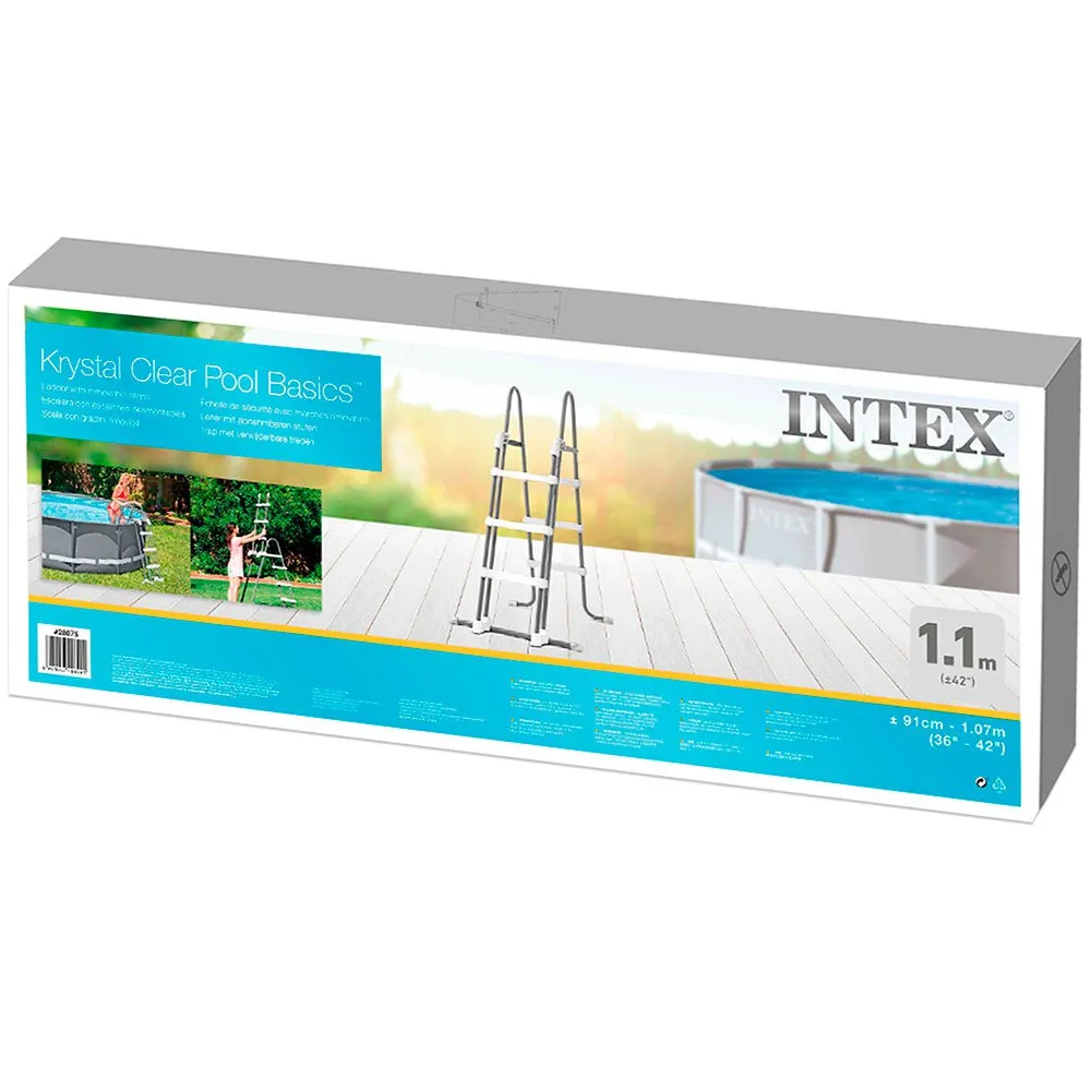 Intex Steg För Ovan Markpooler unisex, White / grey, 91-107cm
