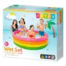 Intex Sunset 4-ringars Pool unisex, Multicolor, 617L