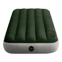 Intex Tvillingcamping Med Fiber-tech-madrass Intex Tvillingcamping Med Fiber-tech-madrass