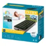 Intex Tvillingcamping Med Fiber-tech-madrass, Green / grey, 76 x 191 x 25cm