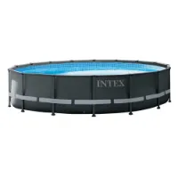 Intex Ultra Xtr 488x122 Cm Stål Rund Ovanmarkspool unisex