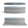 Intex Ultra Xtr 488x122 Cm Stål Rund Ovanmarkspool unisex, Grey / blue, 19156L