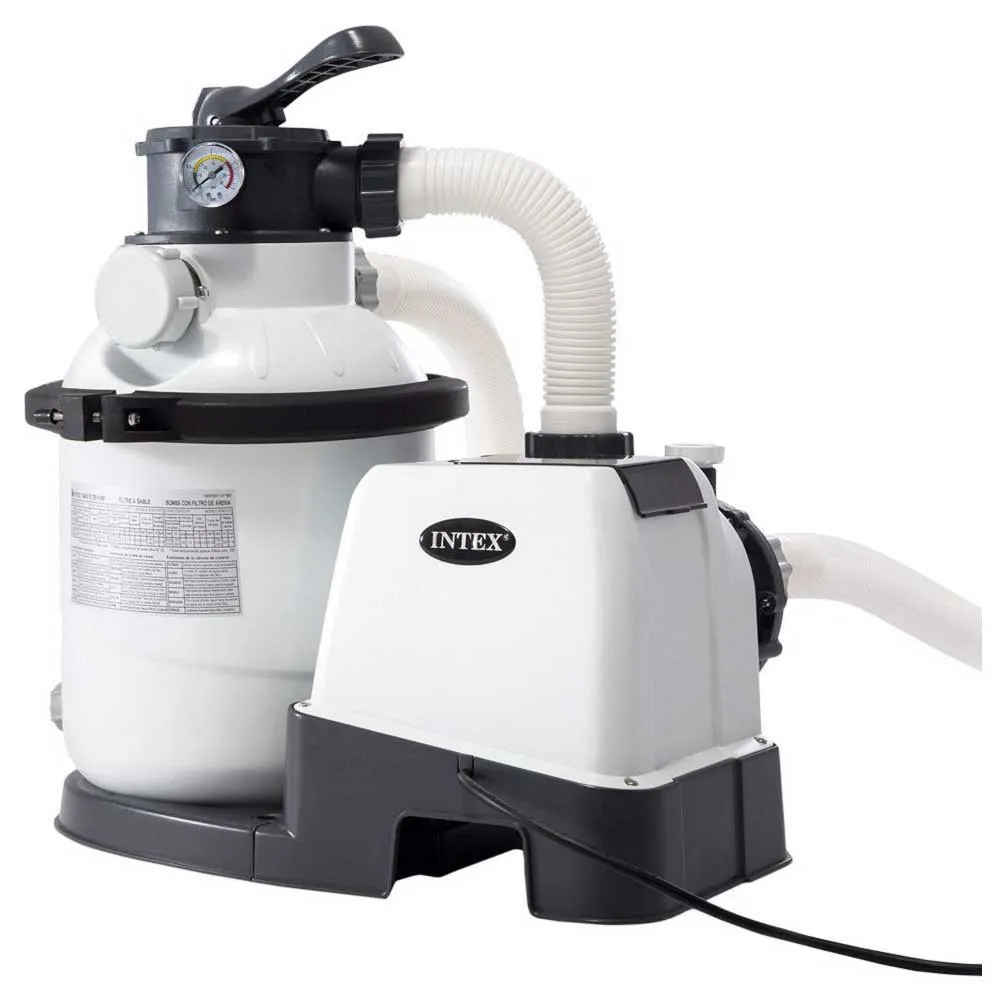 Intex Ultra Xtr 549x274x132 Cm Stål Rektangulär Ovanmarkspool Med Ram unisex, Grey / blue, 17203L
