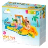 Intex Uppblåsbar Dinosaurie Lekland unisex, Multicolor, One Size