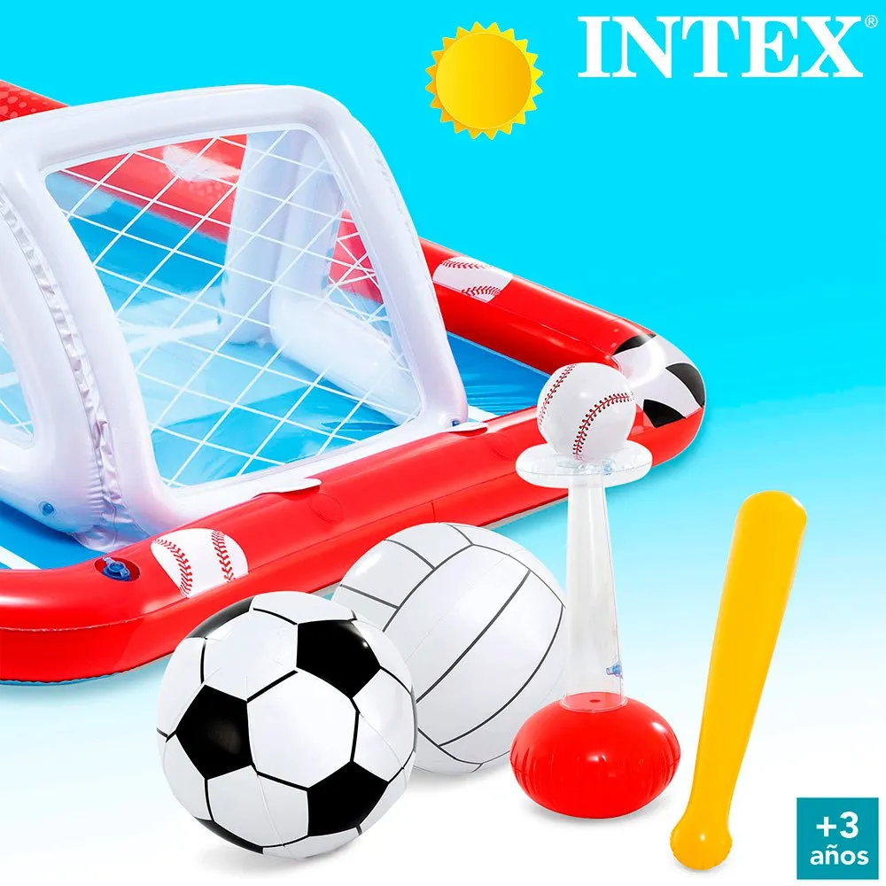Intex Uppblåsbar Multisportarena 325x267x102 Cm unisex, Multicolour, 325 x 267 x 102cm Intex Uppblåsbar Multisportarena 325x267x102 Cm unisex, Multicolour, 325 x 267 x 102cm