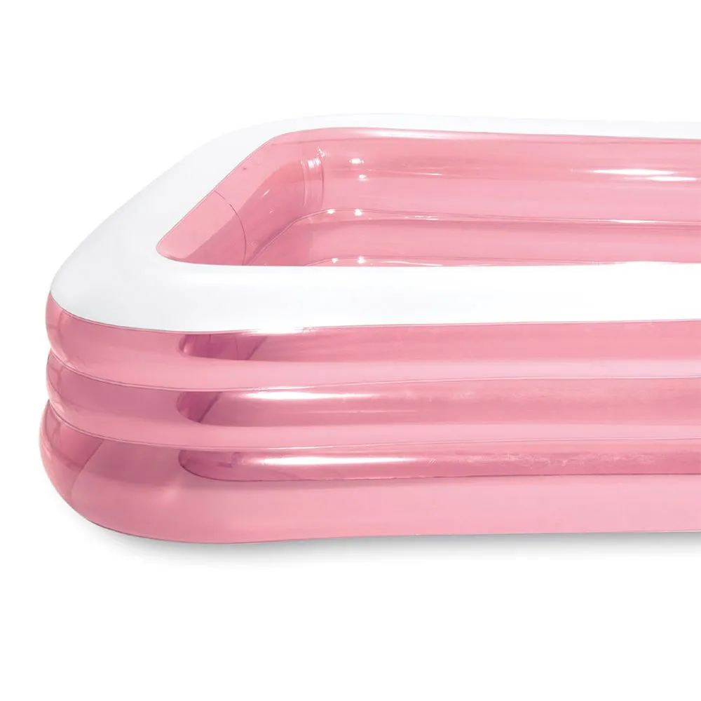 Intex Uppblåsbar Pool För Barn 305x183x56 Cm, Pink, One Size