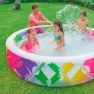 Intex Uppblåsbar Pool unisex, Multicolor, 229 x 56cm