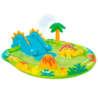 Intex Uppblåsbart Vattenlekcenter Med Dinosaurievattenstrålar 191x152x58 Cm unisex Intex Uppblåsbart Vattenlekcenter Med Dinosaurievattenstrålar 191x152x58 Cm unisex