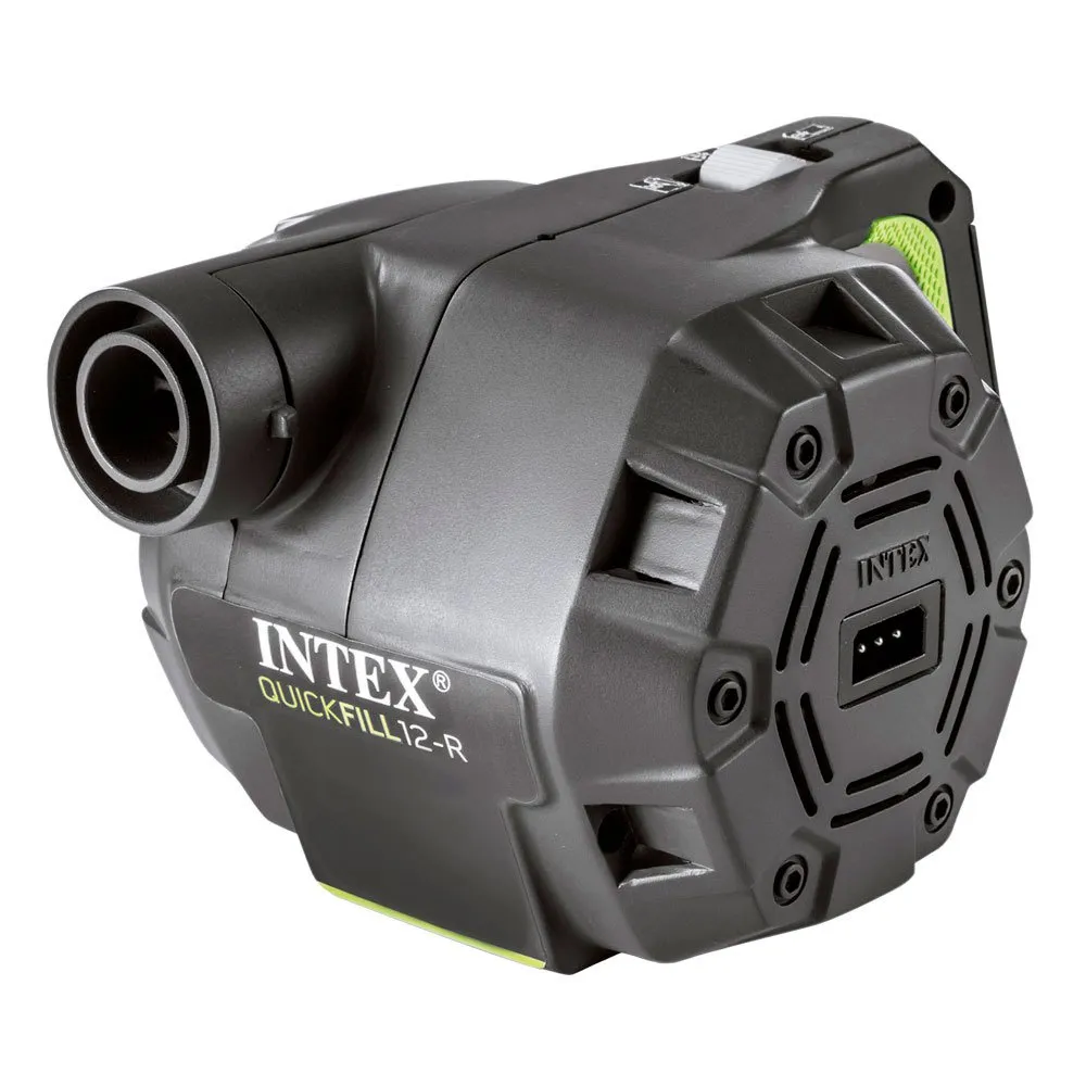 Intex Uppladdningsbar Elektrisk Luftpump Med Adapter unisex, Black, One Size Intex Uppladdningsbar Elektrisk Luftpump Med Adapter unisex, Black, One Size