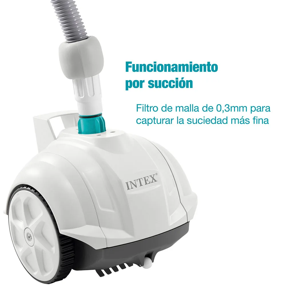 Intex Zx50 Automatisk Poolrengörare unisex, White / turquoise, One Size