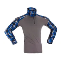 Invadergear Flannel Combat T-shirt Med Lång ärm Invadergear Flannel Combat T-shirt Med Lång ärm