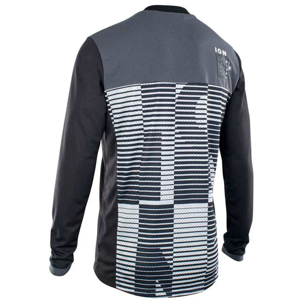 ION Scrub Mesh Ine Långärmad Endurotröja, Black, L ION Scrub Mesh Ine Långärmad Endurotröja, Black, L