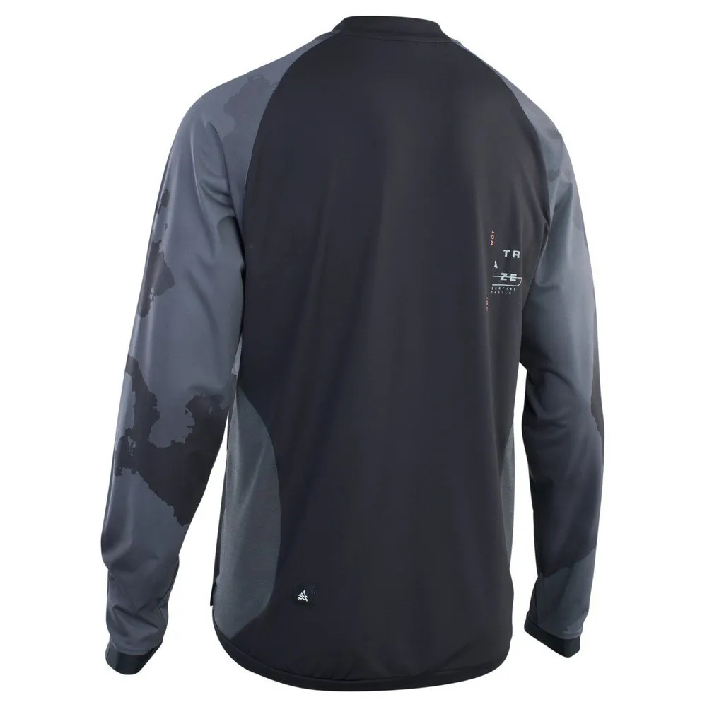 ION Traze Amp Aft T-shirt Med Lång ärm, Black, S ION Traze Amp Aft T-shirt Med Lång ärm, Black, S