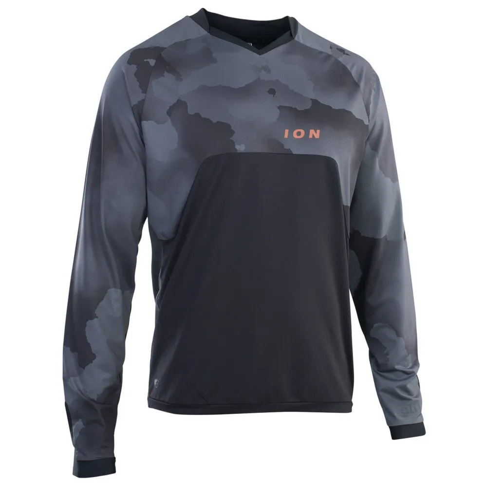 ION Traze Amp Aft T-shirt Med Lång ärm, Black, S ION Traze Amp Aft T-shirt Med Lång ärm, Black, S
