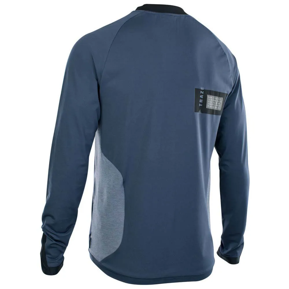 ION Traze Vent Långärmad Endurotröja, Indigo Dawn, S ION Traze Vent Långärmad Endurotröja, Indigo Dawn, S