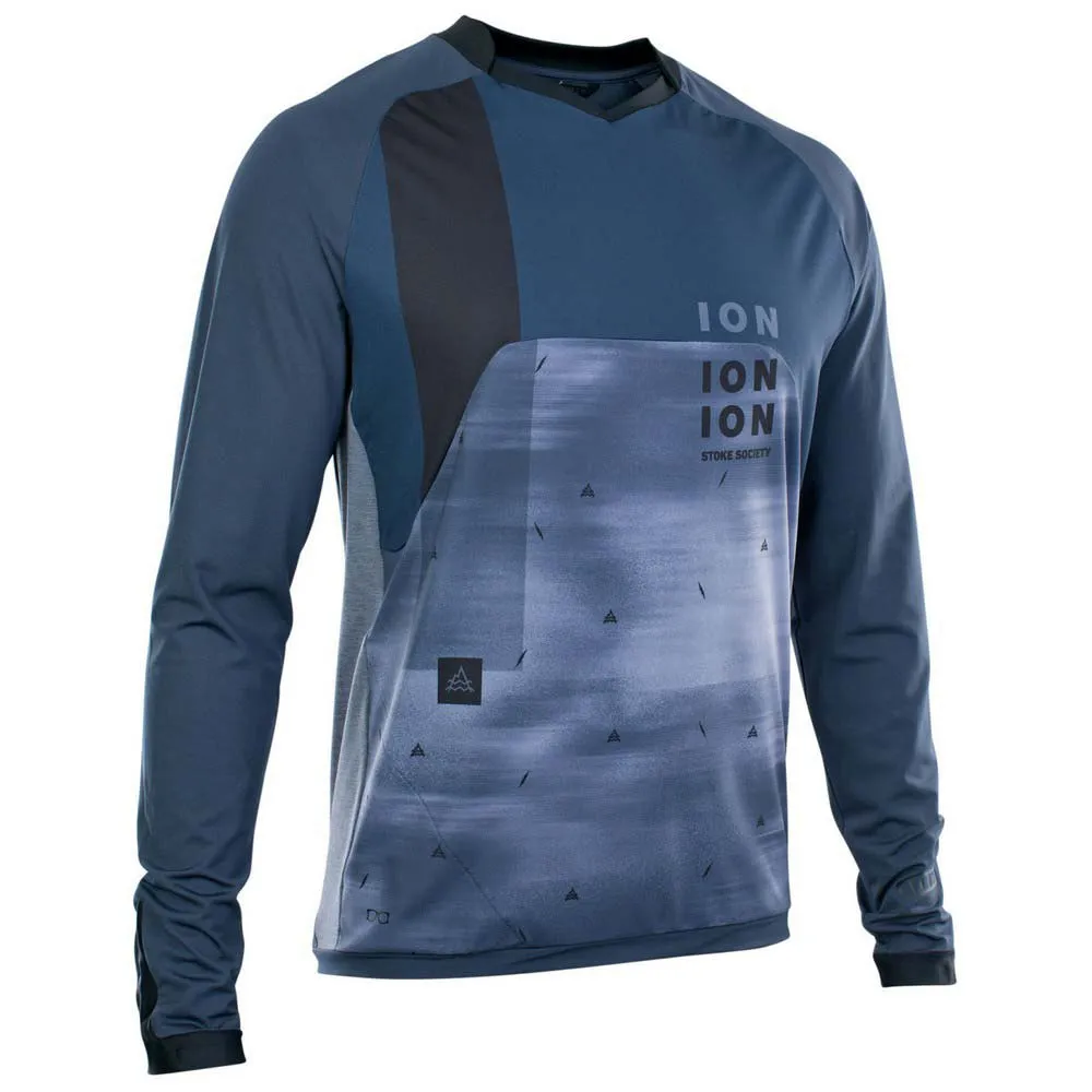 ION Traze Vent Långärmad Endurotröja, Indigo Dawn, S ION Traze Vent Långärmad Endurotröja, Indigo Dawn, S