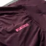 IQ Immo Fleece Med Halv Dragkedja female, Potent purple / dark grey melange