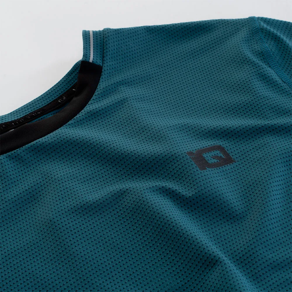 IQ Llange T-shirt Med Korta ärmar, Indian teal