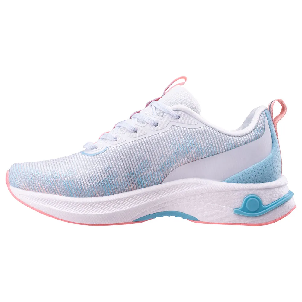 IQ Ressin Löparskor female, White / light blue / coral IQ Ressin Löparskor female, White / light blue / coral