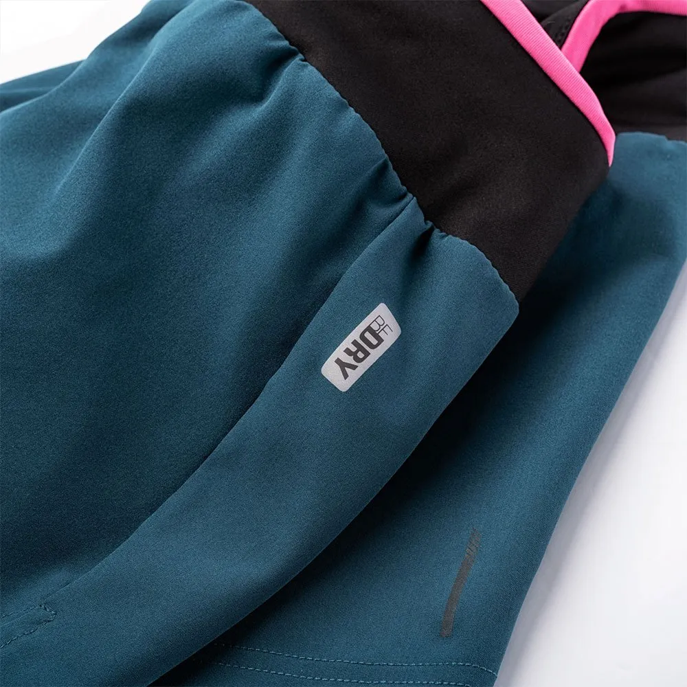 IQ Riana Shorts, Deep teal / carmine rose IQ Riana Shorts, Deep teal / carmine rose