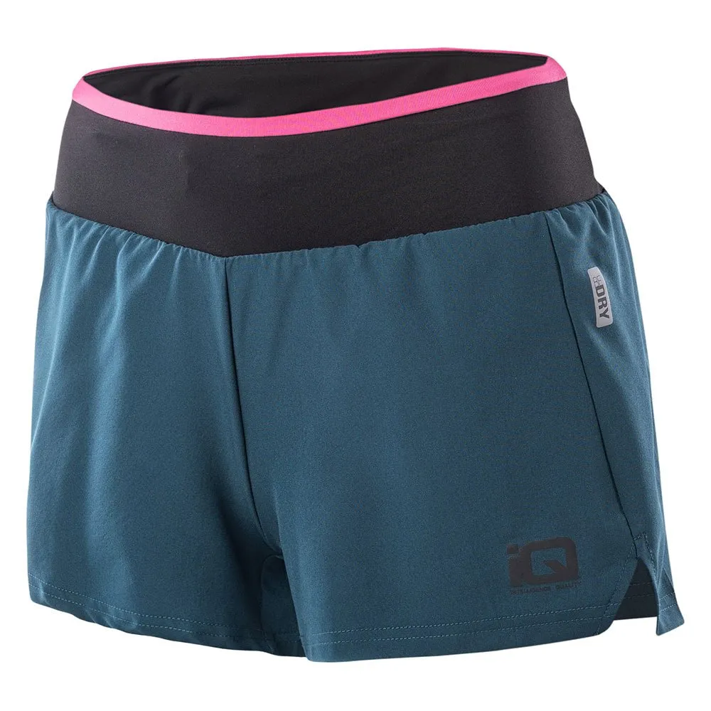 IQ Riana Shorts, Deep teal / carmine rose IQ Riana Shorts, Deep teal / carmine rose
