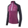 IQ Rimmo Halv Dragkedja Långärmad T-shirt female, Black / dark purple