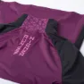 IQ Rimmo Halv Dragkedja Långärmad T-shirt female, Black / dark purple