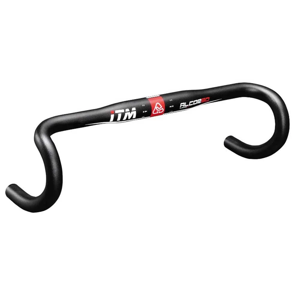 ITM Alcor 80 Alu 6061 Styre, Black anodized, 31.8mm, 420mm ITM Alcor 80 Alu 6061 Styre, Black anodized, 31.8mm, 420mm
