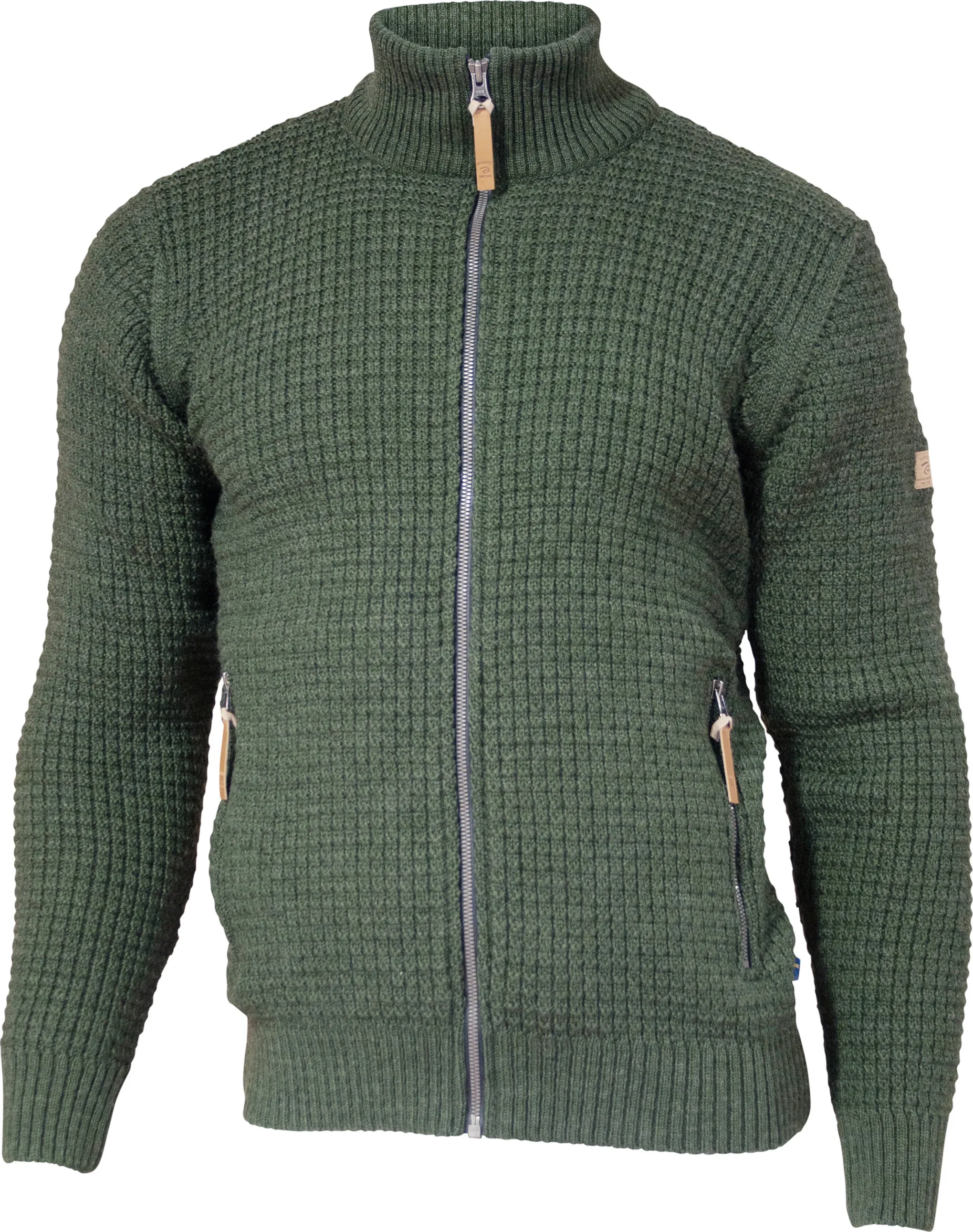Ivanhoe of Sweden Men's Moritz Full Zip, Loden green Ivanhoe of Sweden Men's Moritz Full Zip, Loden green
