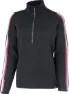 Ivanhoe of Sweden Women's Lindsey Half Zip, Black