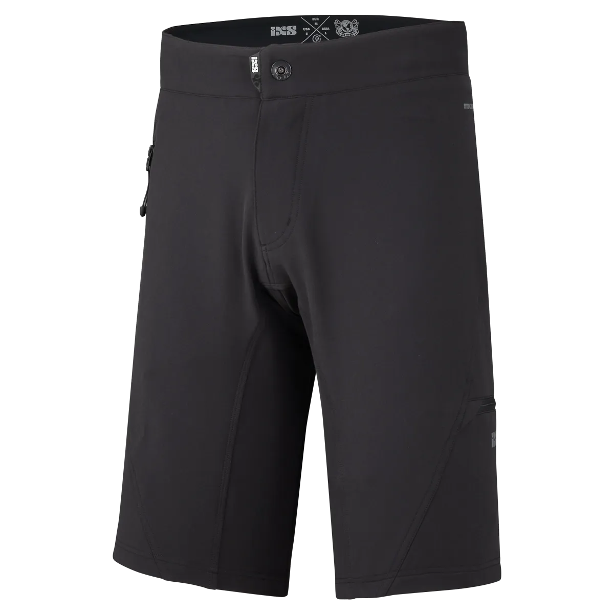 IXS Carve Evo Dam Shorts, Svart IXS Carve Evo Dam Shorts, Svart