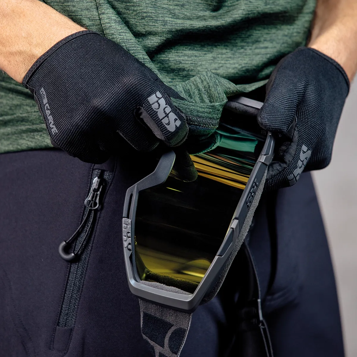 IXS Carve Evo Shorts, Svart