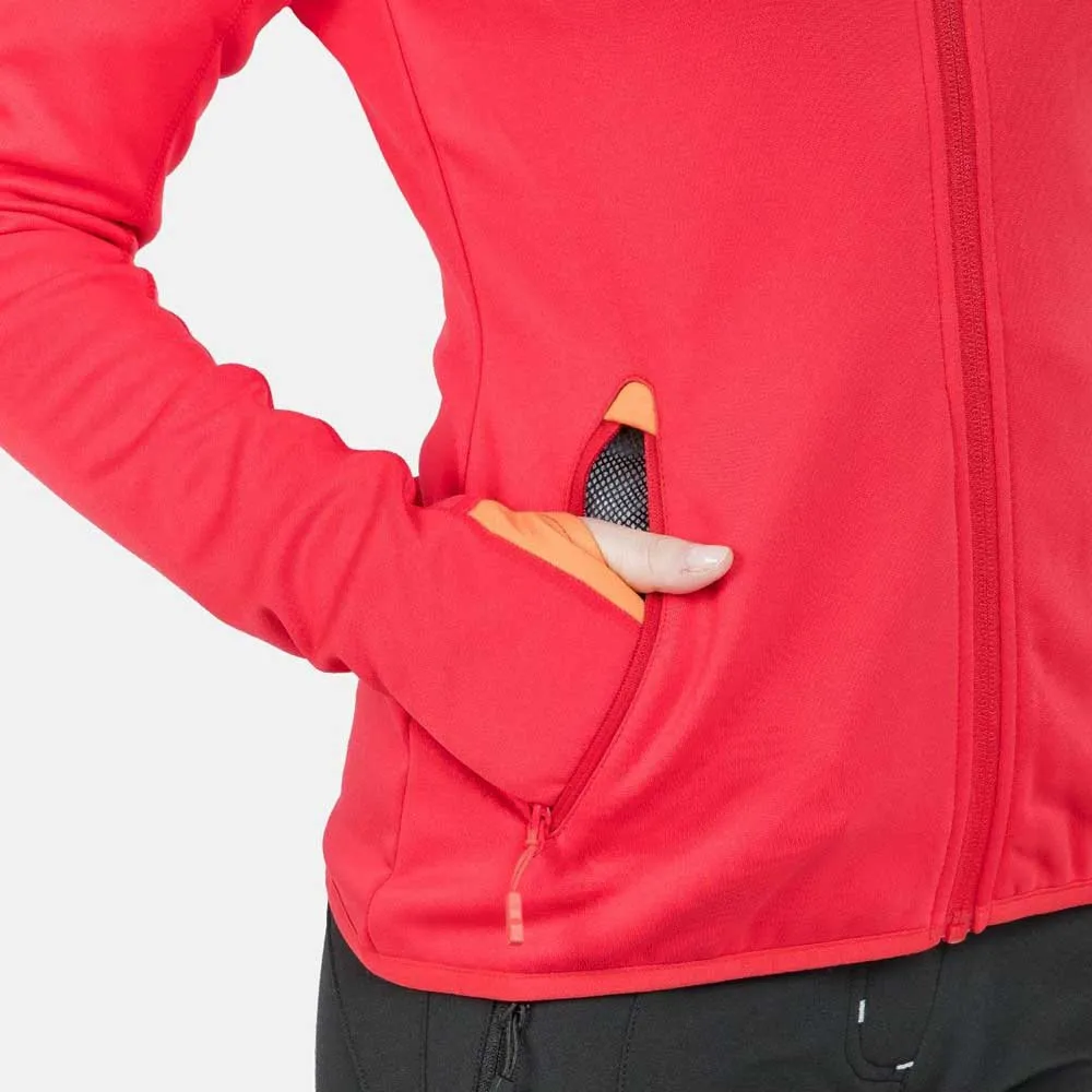 Izas Ascara Fleece, Red / orange