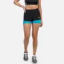 Izas Bass Shorts female, Black / turquoise