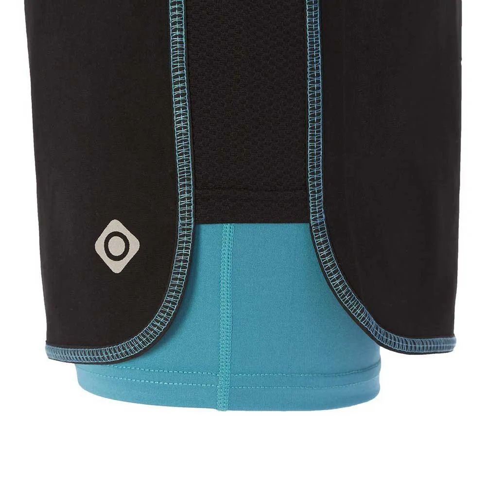 Izas Bass Shorts female, Black / turquoise