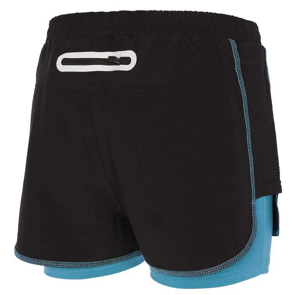 Izas Bass Shorts female, Black / turquoise
