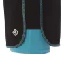 Izas Bass Shorts female, Black / turquoise