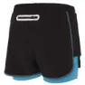 Izas Bass Shorts female, Black / turquoise
