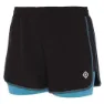 Izas Bass Shorts female, Black / turquoise