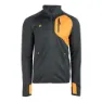 Izas Ebro Fleecejacka Med Dragkedja, Smoke / orange