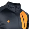 Izas Ebro Fleecejacka Med Dragkedja, Smoke / orange