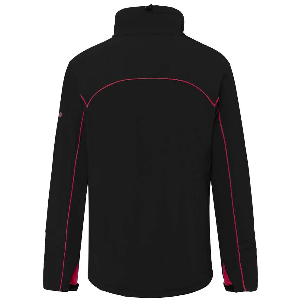 Izas Midi Softshelljacka, Black / red