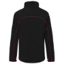 Izas Midi Softshelljacka, Black / red