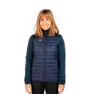Navy blue / coral fluor