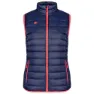 Navy blue / coral fluor